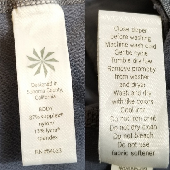 Athleta Bombastic grayish purple zipper lightweight jacket women's size XS - Picture 9 of 9